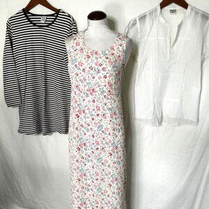Bundle of Maternity Clothes sz Large - Dress & 2 Tops